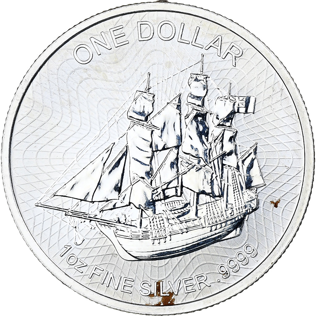 Cook Islands, Elizabeth II, 1 Dollar, 1 Oz, Bounty, 2017, Sunshine Mint, Proof