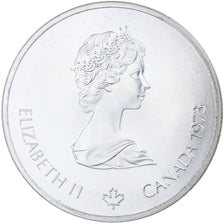 Canada, Elizabeth II, 10 Dollars, Montréal XXI Olympiade, 1973, Ottawa, Silver