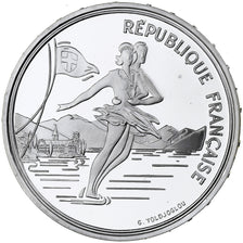Francia, 100 Francs, 1992 Olympics, Albertville, Ice Skating, 1989, MDP, FS