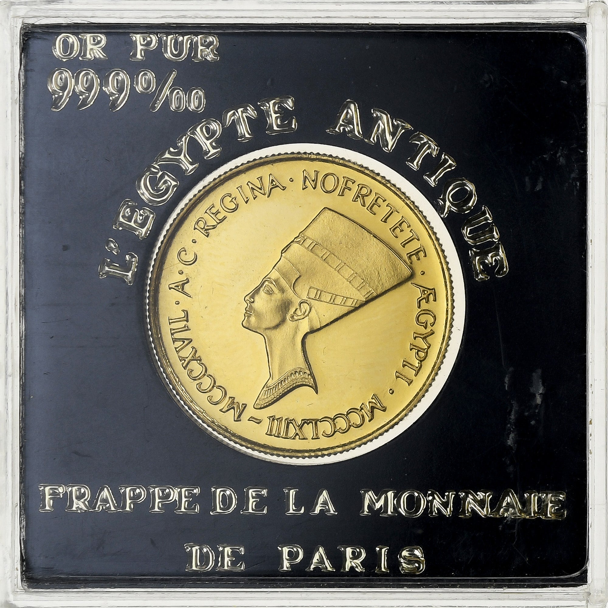 France, Médaille, L'Egypte Antique, Monnaie de Paris, Or, BE, SPL