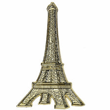 Cameroon, Elizabeth II, 500 Francs CFA, Tour Eiffel, 2021, Copper-Nickel Gilt