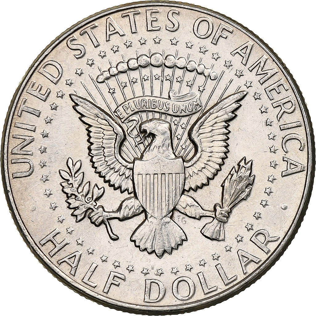 United States, Half Dollar, Kennedy, 1964, Philadelphia, Silver, EF(40-45)