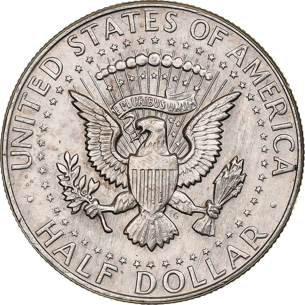 United States, Half Dollar, Kennedy, 1964, Philadelphia, Silver, EF(40-45)
