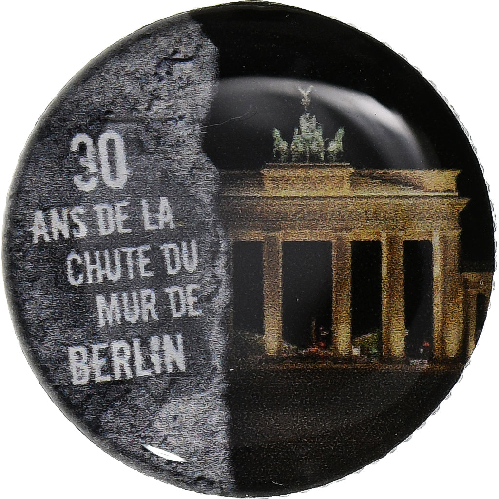 Germany, Token, 30 ans de la chute du Mur de Berlin, Aluminum, EF(40-45)