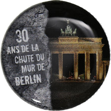 Germany, Token, 30 ans de la chute du Mur de Berlin, Aluminum, EF(40-45)