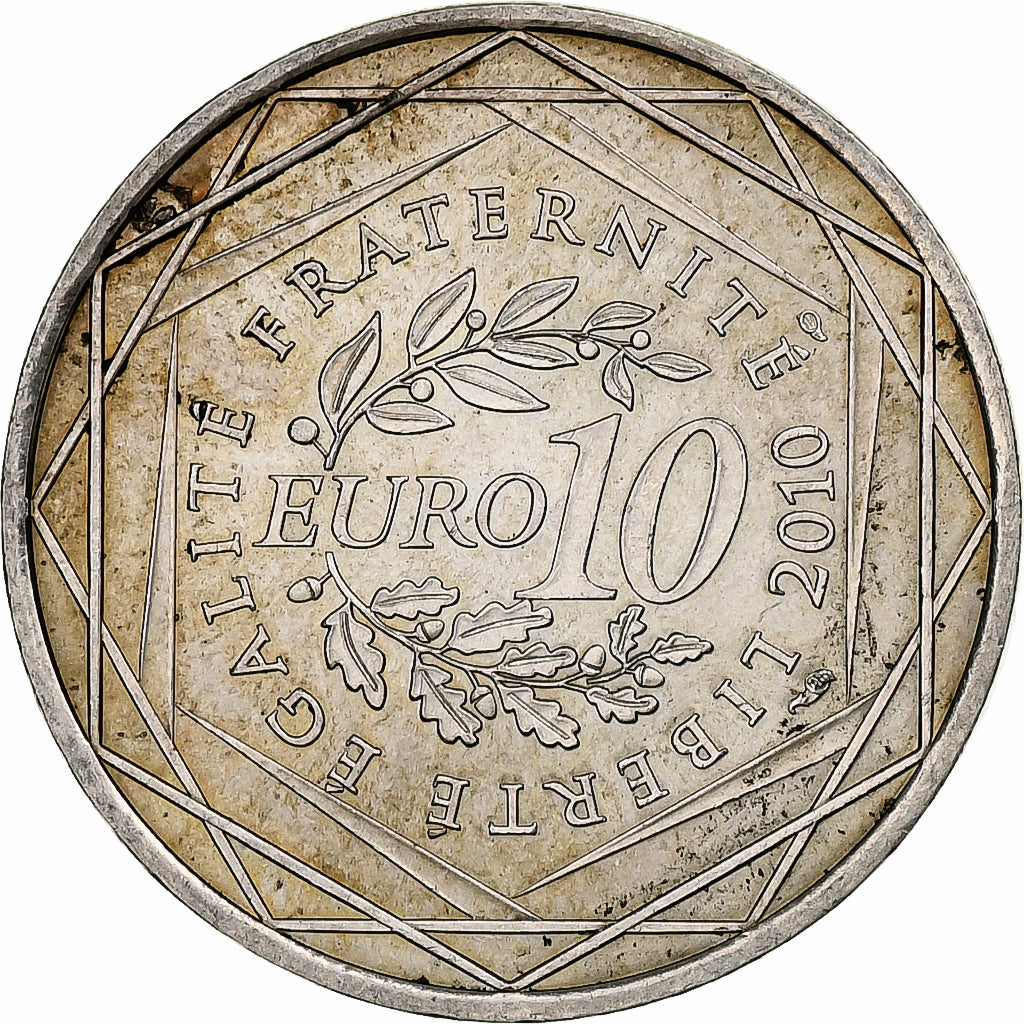 France, 10 Euro, Nord-Pas-de-Calais, 2010, Monnaie de Paris, Argent, SUP