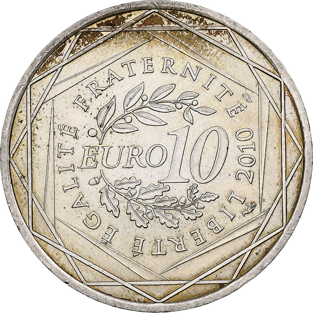 France, 10 Euro, Nord-Pas-de-Calais, 2010, Monnaie de Paris, Argent, SUP