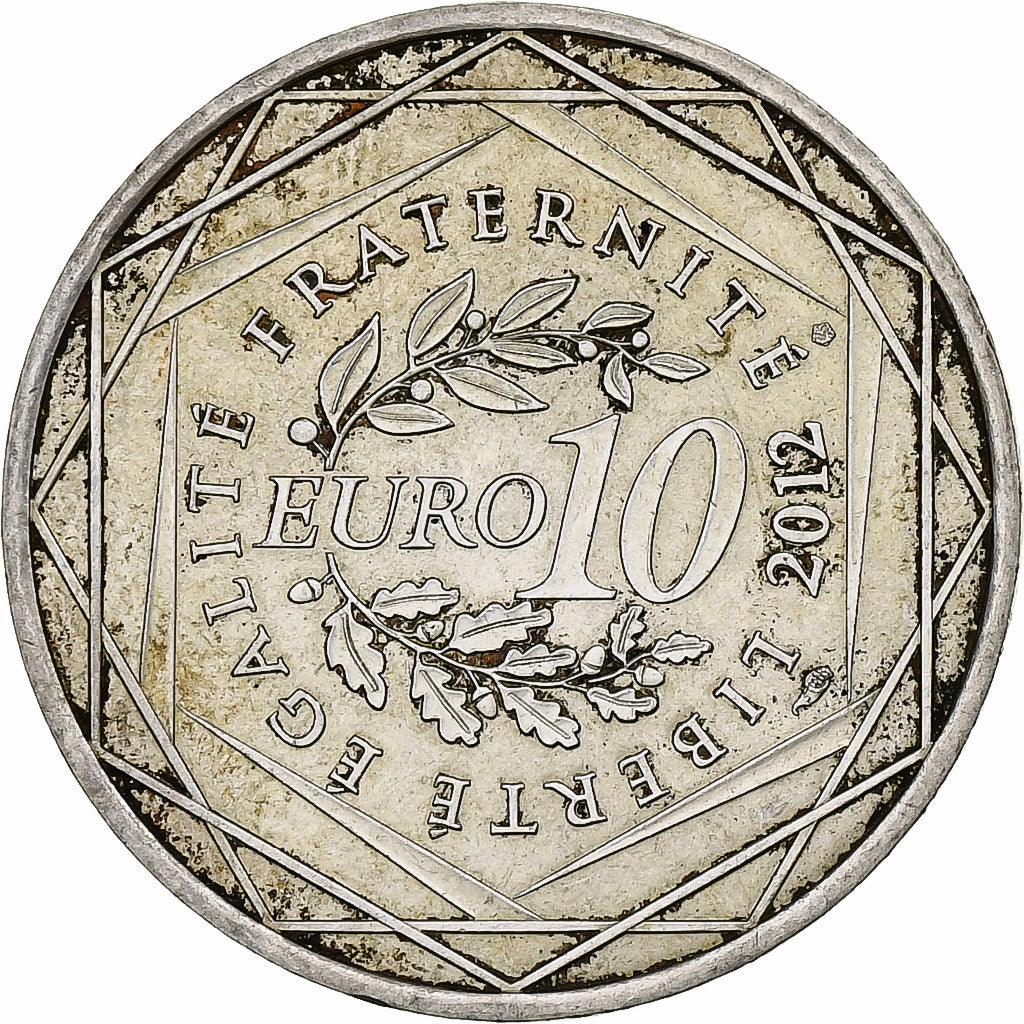 Frankreich, 10 Euro, Nord-Pas-de-Calais, 2012, Monnaie de Paris, Silber, SS+