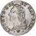Francia, Louis XV, Écu à la vieille tête, 1773, Bayonne, Plata, MBC