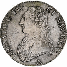 France, Louis XVI, Ecu aux branches d'olivier, 1776, Lille, Argent, TTB