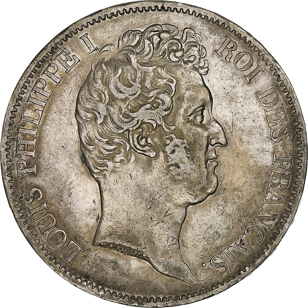 Francia, Louis-Philippe, 5 Francs, 1831, Lille, Argento, BB, Gadoury:676
