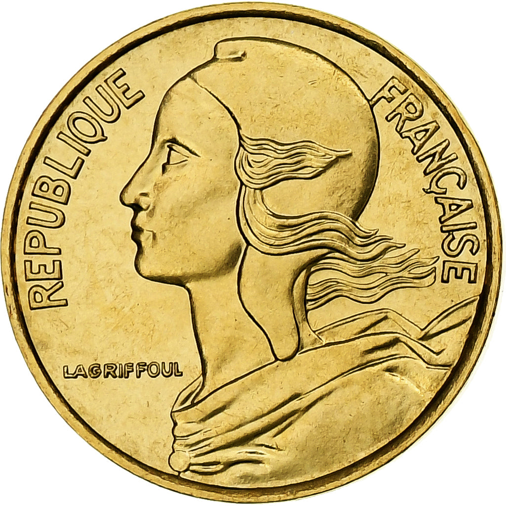 Francia, 5 Centimes, Marianne, 1977, Monnaie de Paris, série FDC