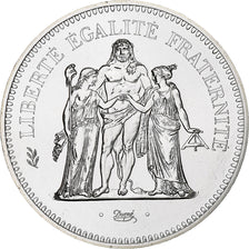 France, 50 Francs, Hercule, 1978, Monnaie de Paris, série FDC, Silver