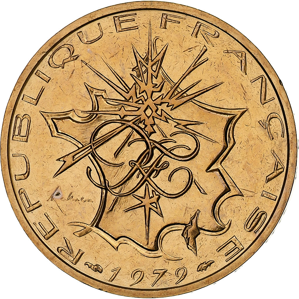 Francja, 10 Francs, Mathieu, 1979, Monnaie de Paris, série FDC, Tranche A