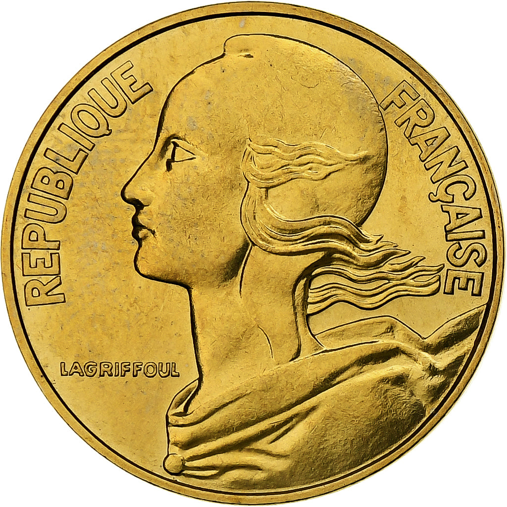 Francia, 20 Centimes, Marianne, 1979, Monnaie de Paris, série FDC
