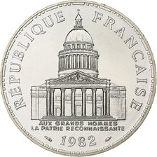 Francia, 100 Francs, Panthéon, 1982, Monnaie de Paris, série FDC, Argento