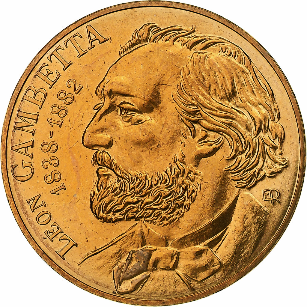 France, 10 Francs, Gambetta, 1982, Monnaie de Paris, série FDC, Cupro-nickel