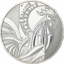France, 10 Euro, Coq, 2015, Monnaie de Paris, Silver, MS(63)