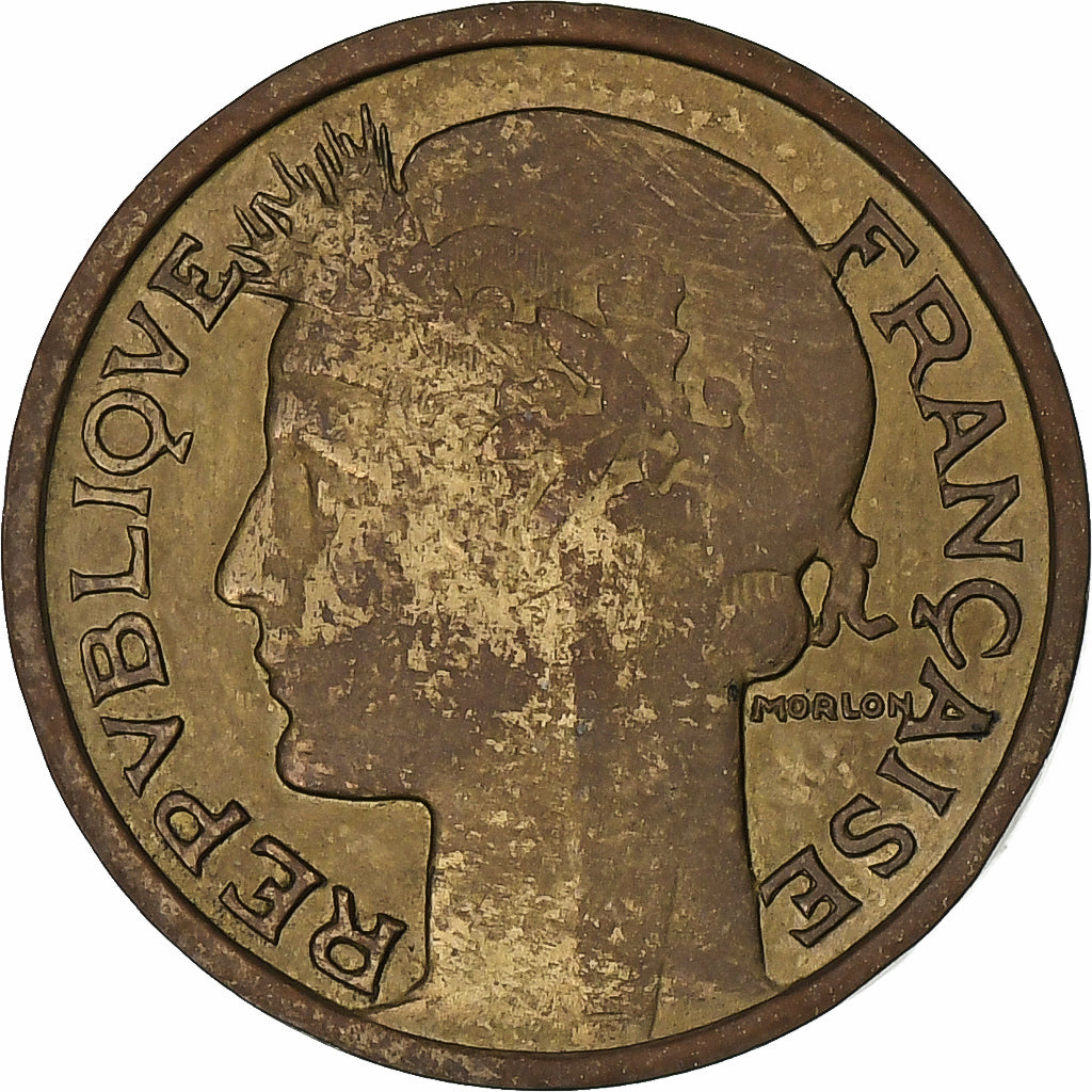Francia, 50 Centimes, Morlon, 1939, Paris, Cuproaluminio, BC+, Gadoury:423