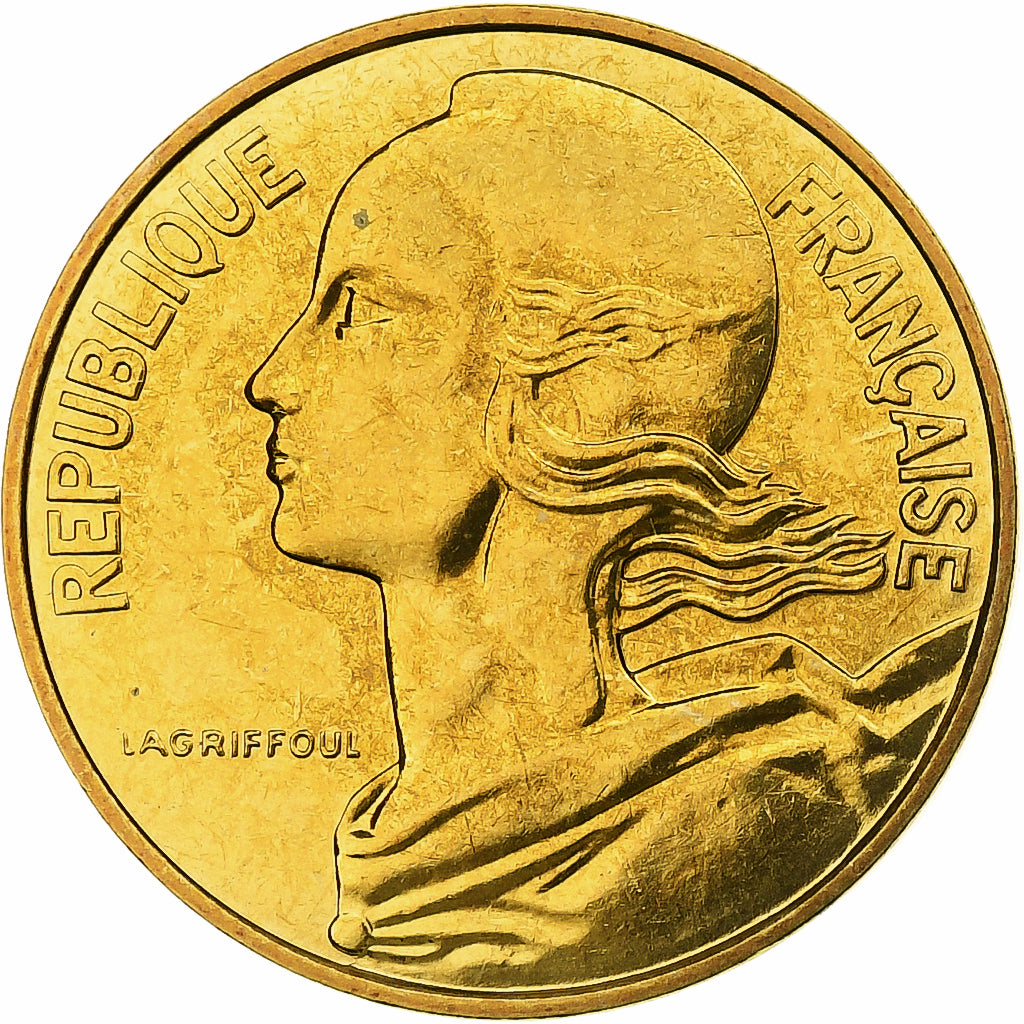 Francia, 10 Centimes, Marianne, 1982, Monnaie de Paris, série FDC
