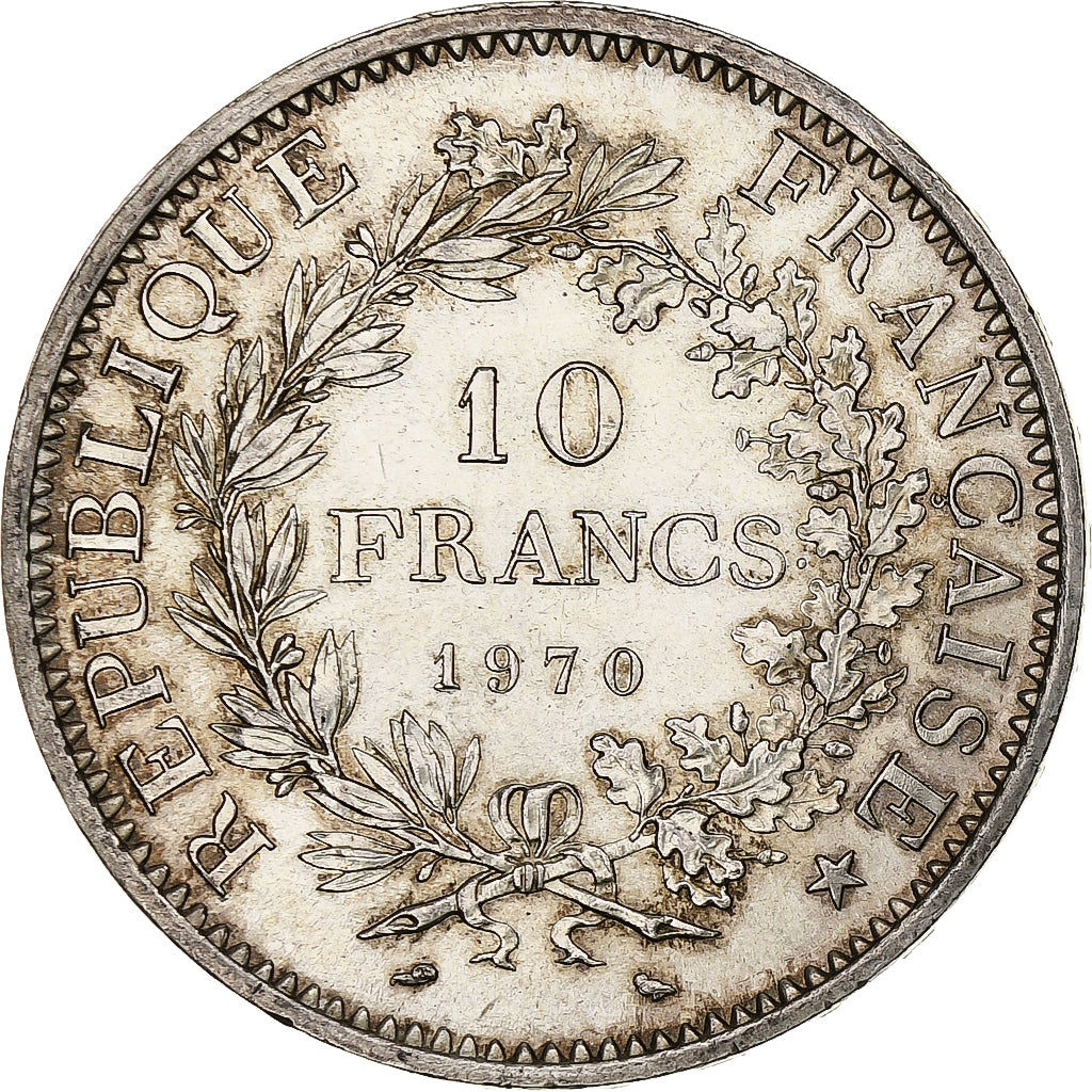 Frankreich, 10 Francs, Hercule, 1970, Paris, Silber, VZ+, Gadoury:813, KM:932