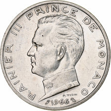 Monaco, Rainier III, 5 Francs, 1966, Monnaie de Paris, Silver, AU(55-58), KM:141