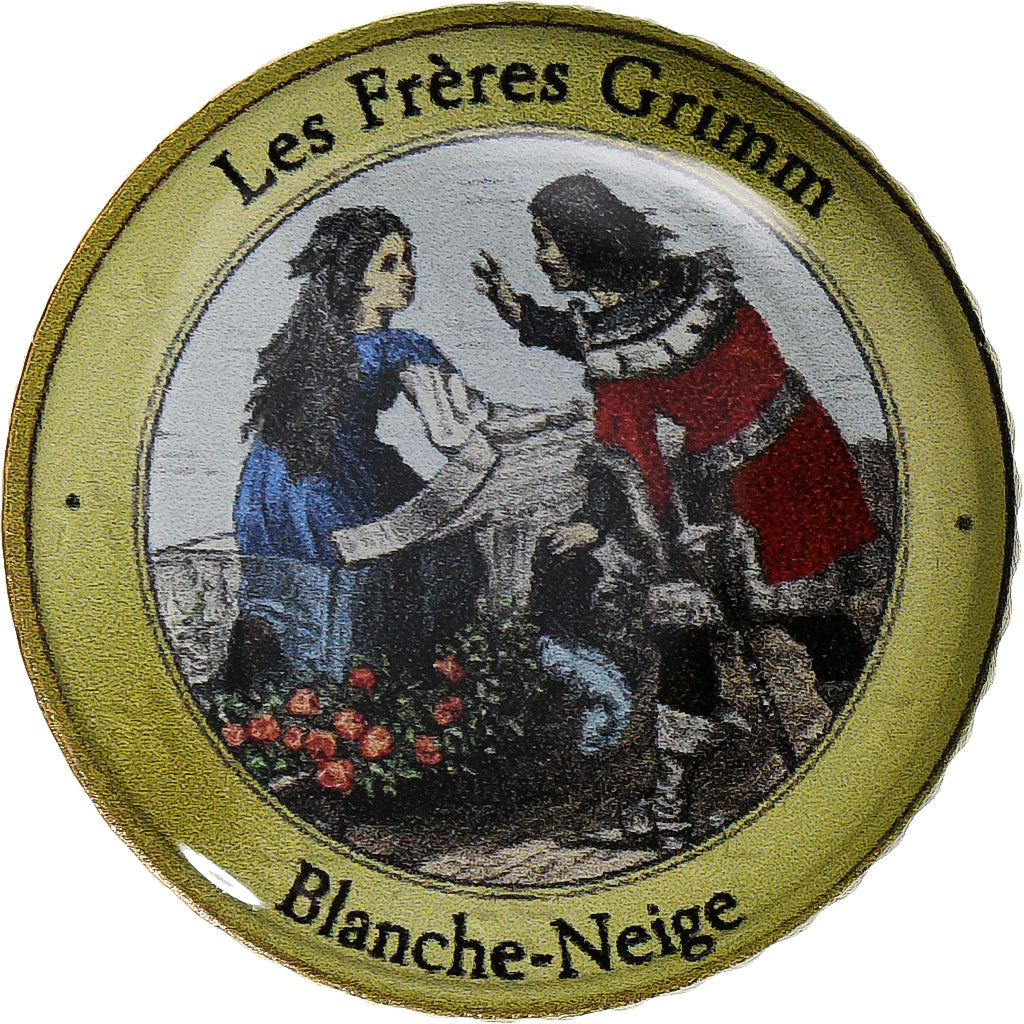 France, Jeton, Frères Grimm, Blanche-Neige, Or nordique, TTB