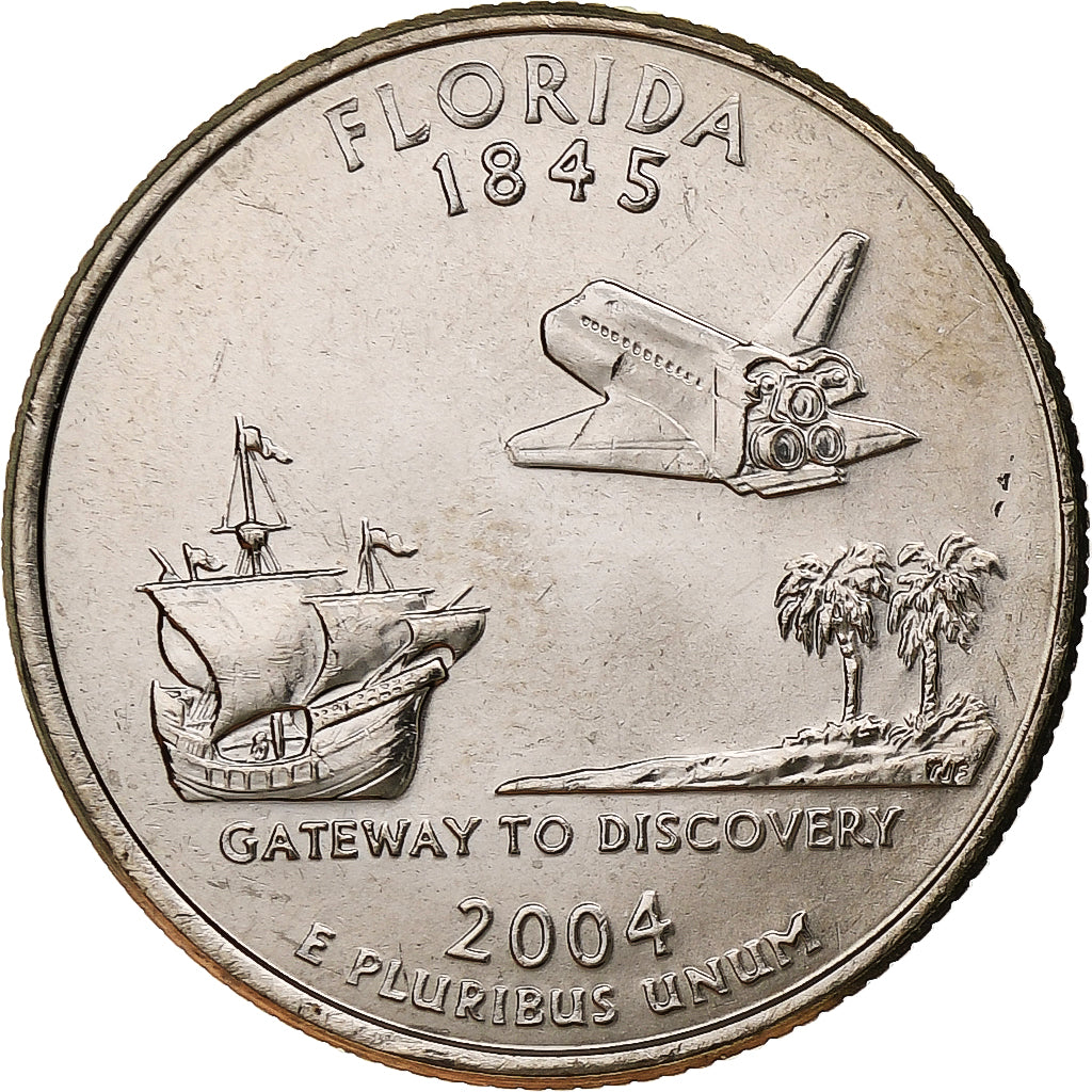 USA, Token, First Moon landing, 50th Anniversary, Miedź-Nikiel, EF(40-45)