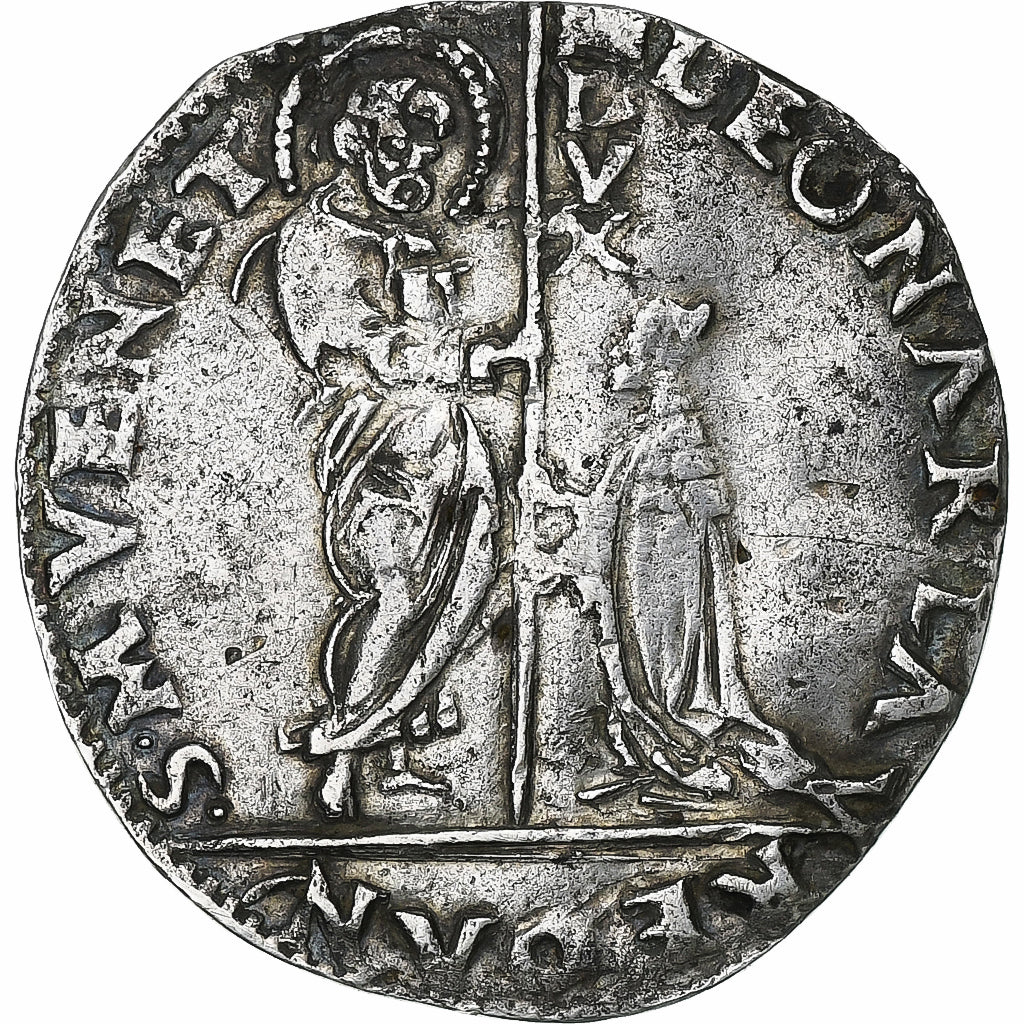 Republic of Venice, Leonardo Loredan, Mocenigo, 1501-1521, Venice, IΛT, Silver