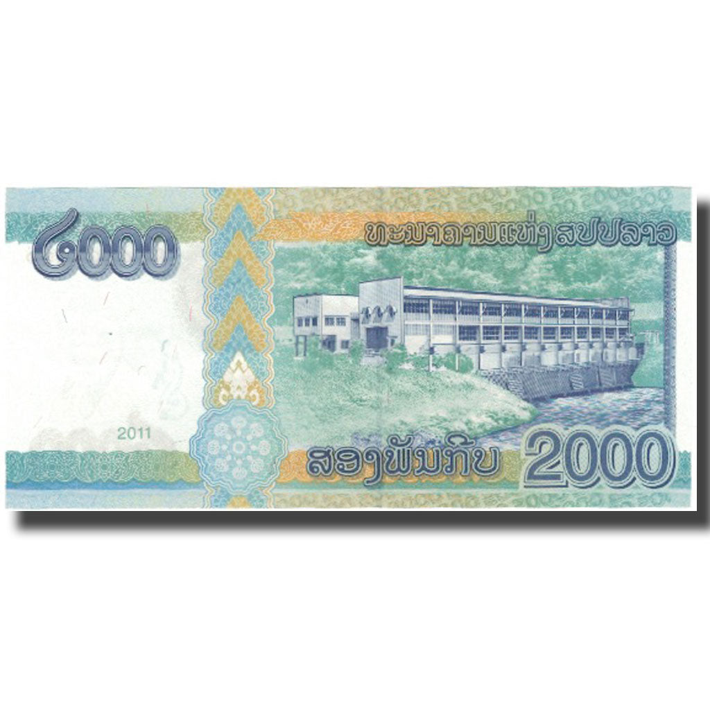 Billete, 2000 Kip, 2011, Lao, KM:41, UNC