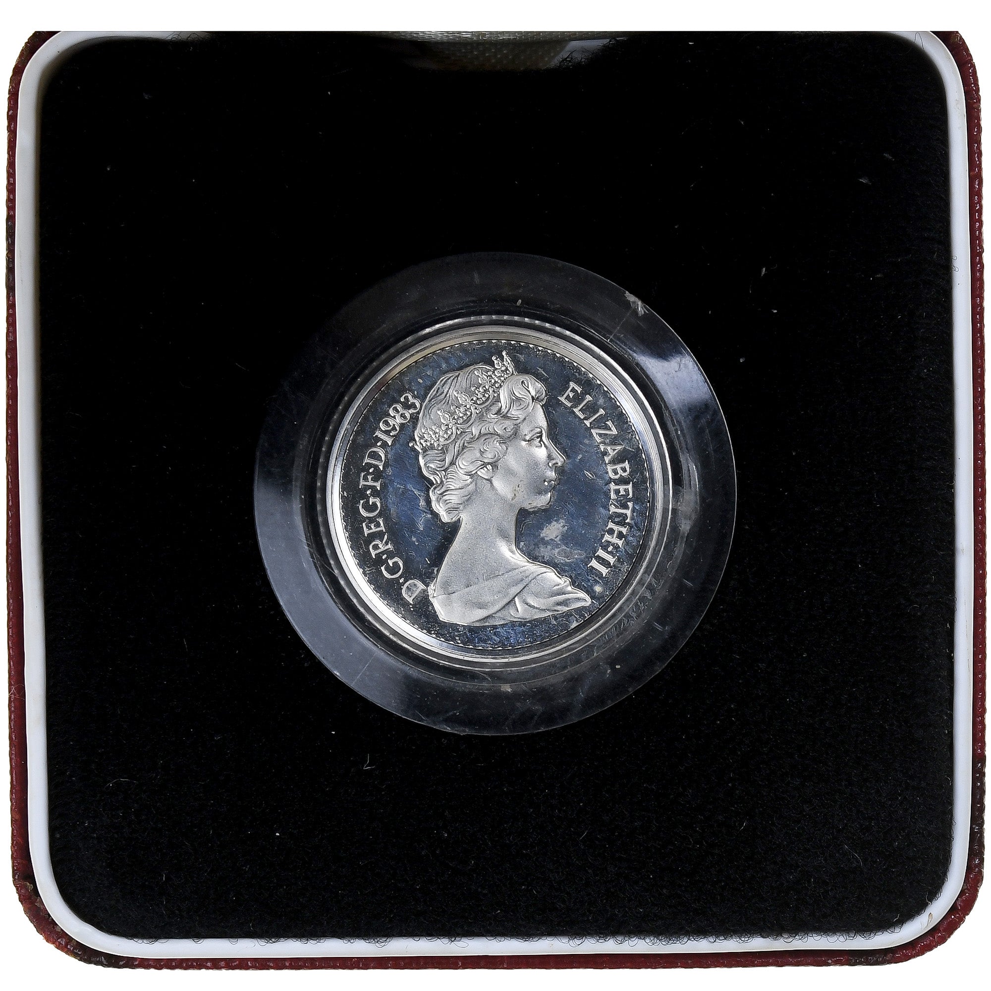 United Kingdom, Elizabeth II, Pound, 1983, Llantrisant, Proof, Silver, MS(64)