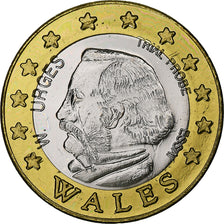 Regno Unito, Wales, 2 Euro, Fantasy euro patterns, Essai-Trial, FS, 2004