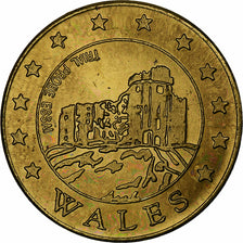 Regno Unito, Wales, 50 Euro Cent, Fantasy euro patterns, Essai-Trial, FS, 2004