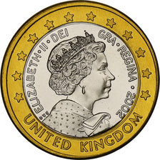 United Kingdom, Euro, Fantasy euro patterns, Essai-Trial, Proof, 2002