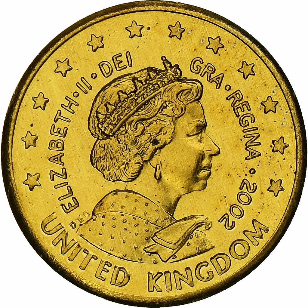 Verenigd Koninkrijk, 10 Euro Cent, Fantasy euro patterns, Essai-Trial, Proof