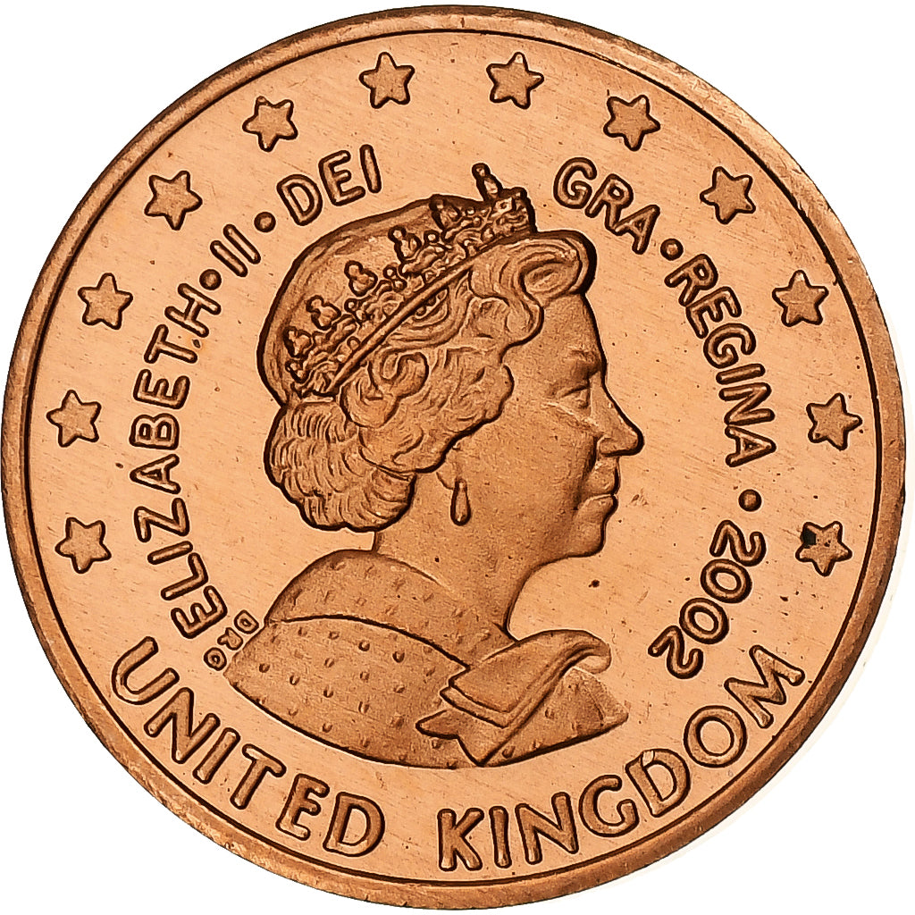 United Kingdom, 5 Euro Cent, Fantasy euro patterns, Essai-Trial, Proof, 2002