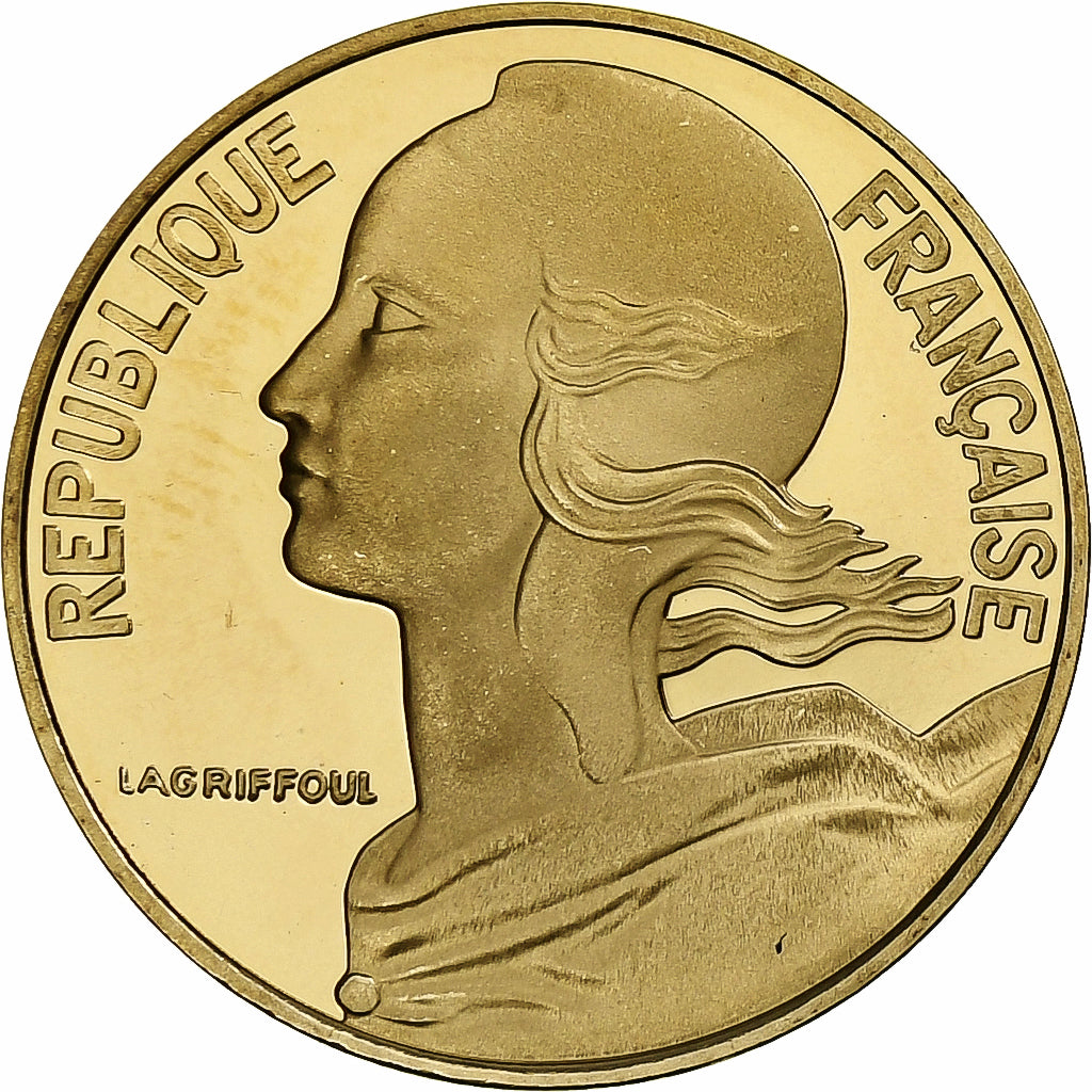 France, 20 Centimes, Marianne, 2001, Monnaie de Paris, Proof, Aluminum-Bronze