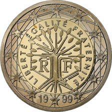 France, 2 Euro, Proof, 1999, Monnaie de Paris, Bi-Metallic, MS(65-70), KM:1289