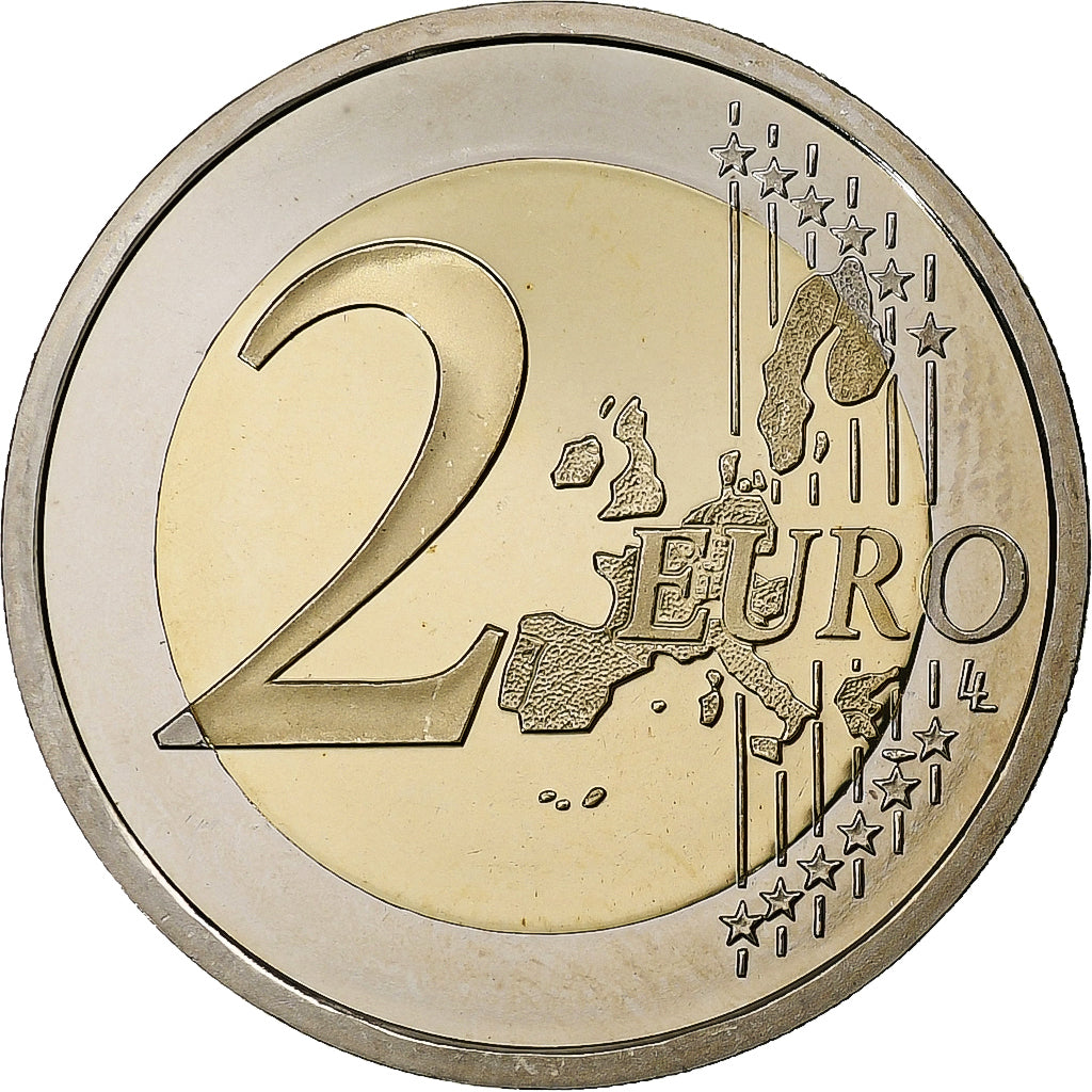 France, 2 Euro, Proof, 1999, Monnaie de Paris, Bi-Metallic, MS(65-70), KM:1289