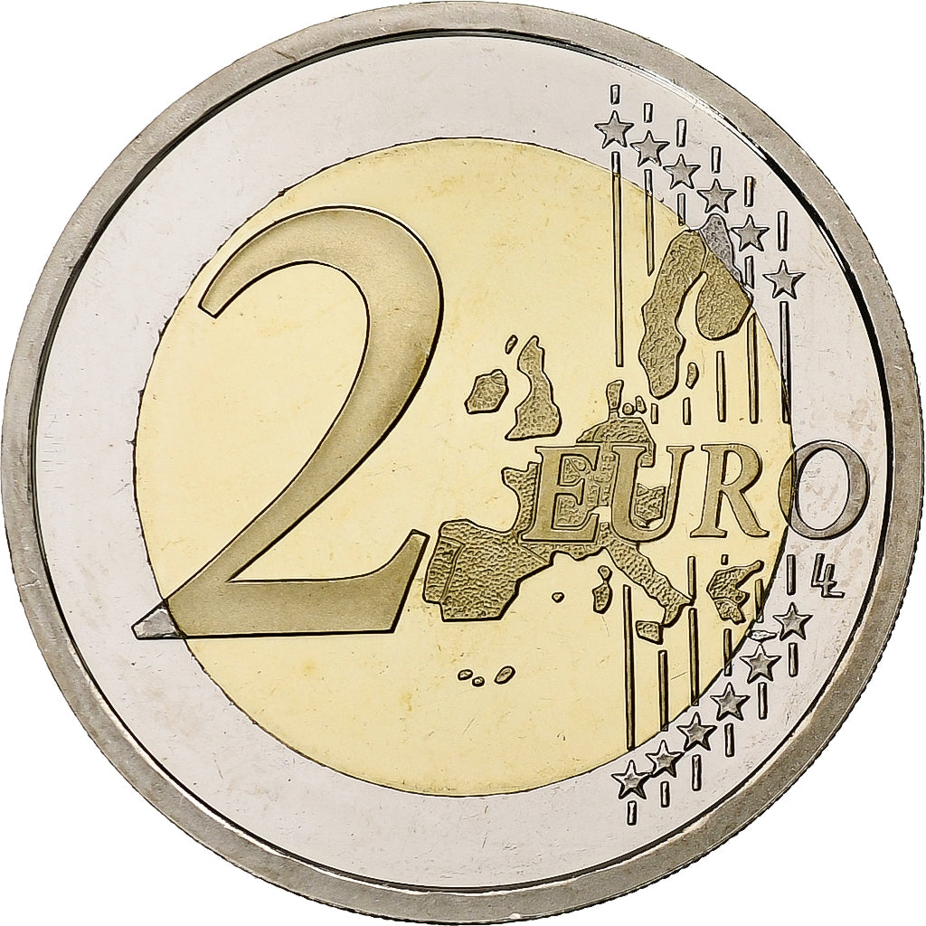France, 2 Euro, Proof, 2003, Monnaie de Paris, Bi-Metallic, MS(65-70)
