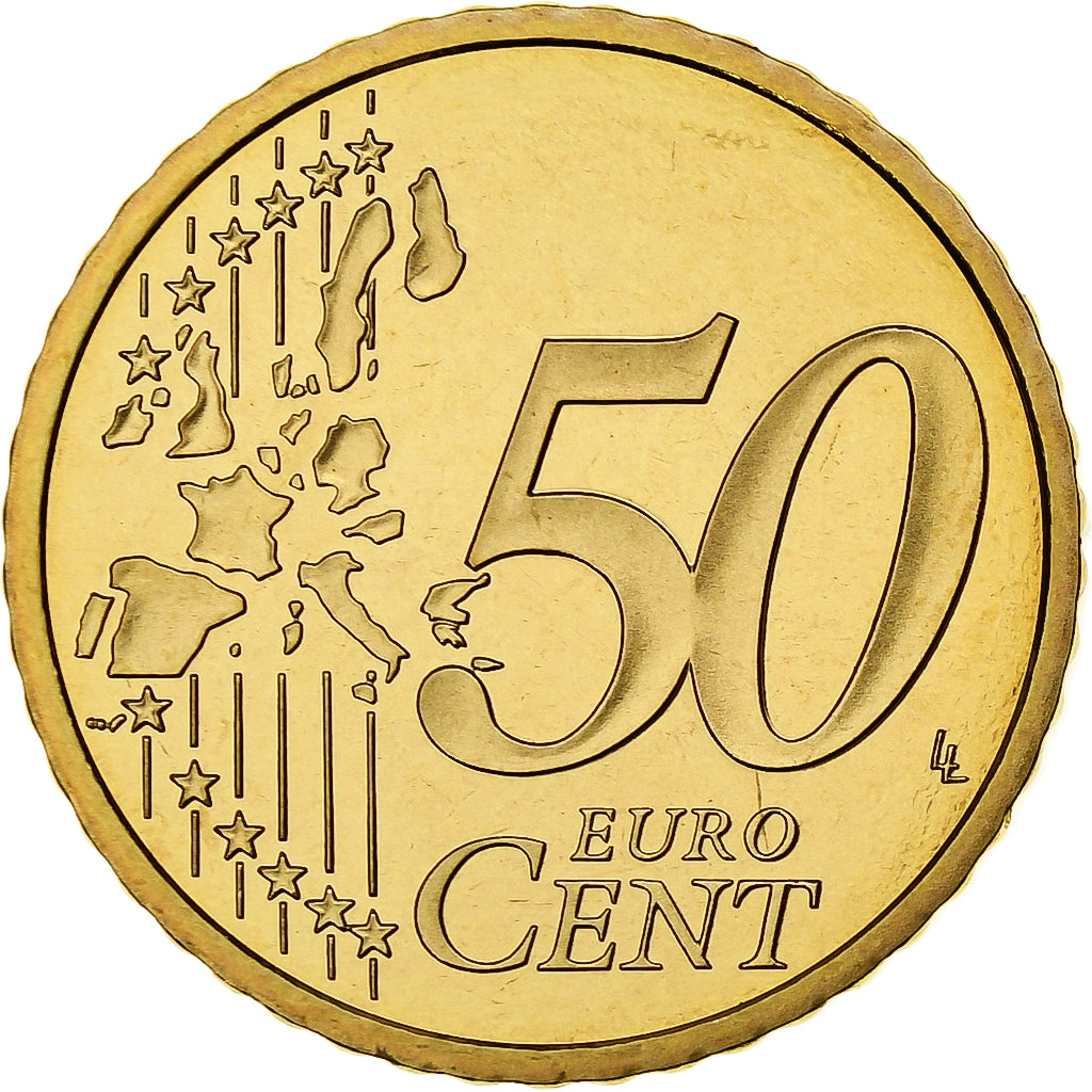 Francia, 50 Euro Cent, FS, 1999, Monnaie de Paris, Nordic gold, FDC, KM:1287