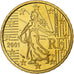 Francja, 10 Euro Cent, Proof, 2001, Monnaie de Paris, Nordic gold, MS(65-70)