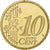Francja, 10 Euro Cent, Proof, 2003, Monnaie de Paris, Nordic gold, MS(65-70)