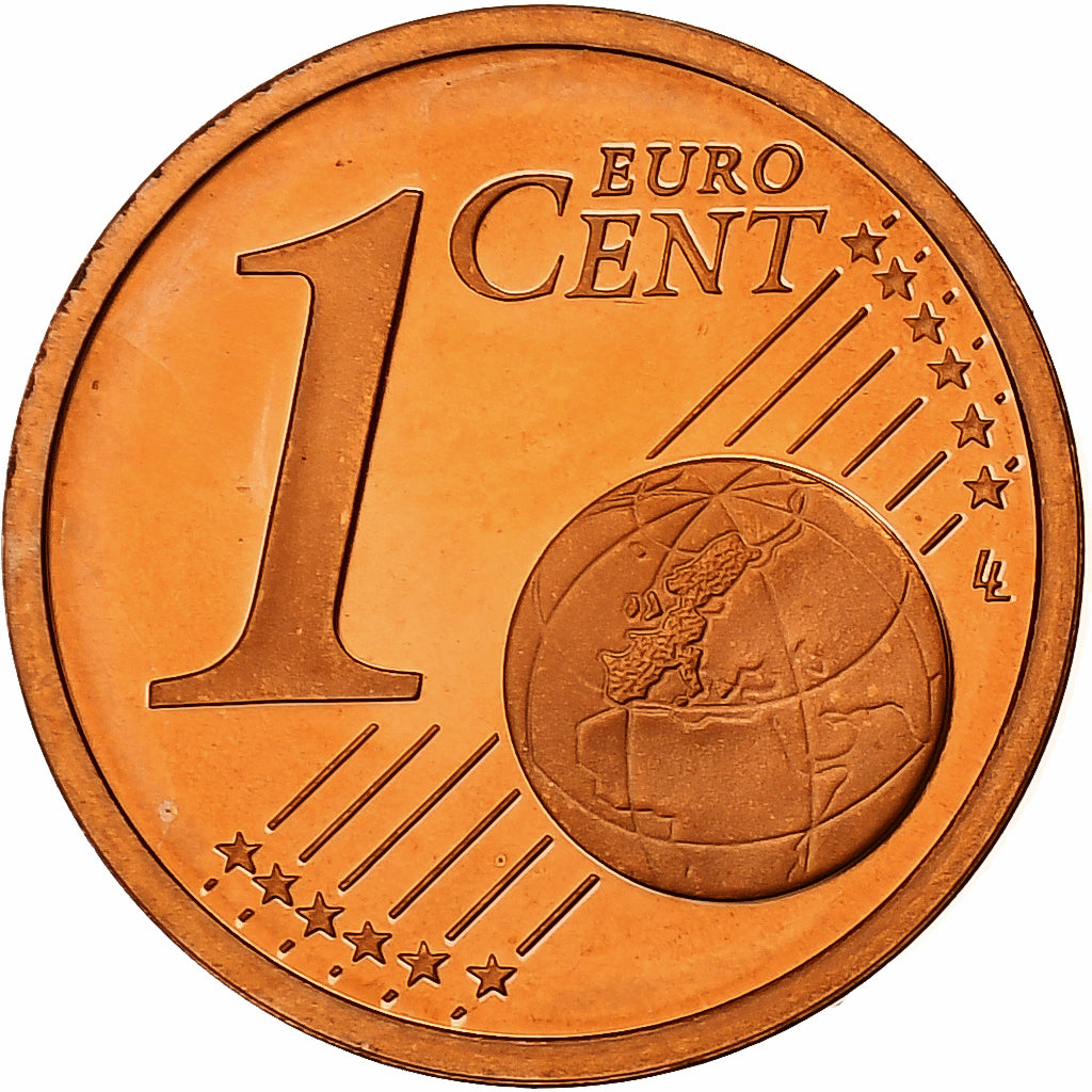 Francja, Euro Cent, Proof, 2000, Monnaie de Paris, Miedź platerowana stalą