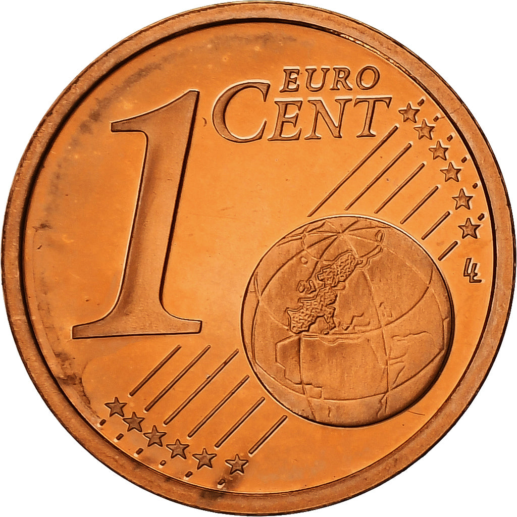Francja, Euro Cent, Proof, 2002, Monnaie de Paris, Miedź platerowana stalą