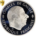 France, Franc, Charles de Gaulle, 1988, Monnaie de Paris, Proof, Silver, PCGS