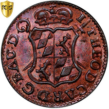 Principado-Bispado de Liège, Jean-Théodore de Bavière, Liard, 1751, Liege