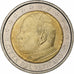 Watykan, Jean-Paul II, 2 Euro, 2002, Rome, Bimetaliczny, MS(63), KM:348