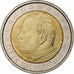 Vatican, Jean-Paul II, 2 Euro, 2002, Rome, Bi-Metallic, MS(63), KM:348