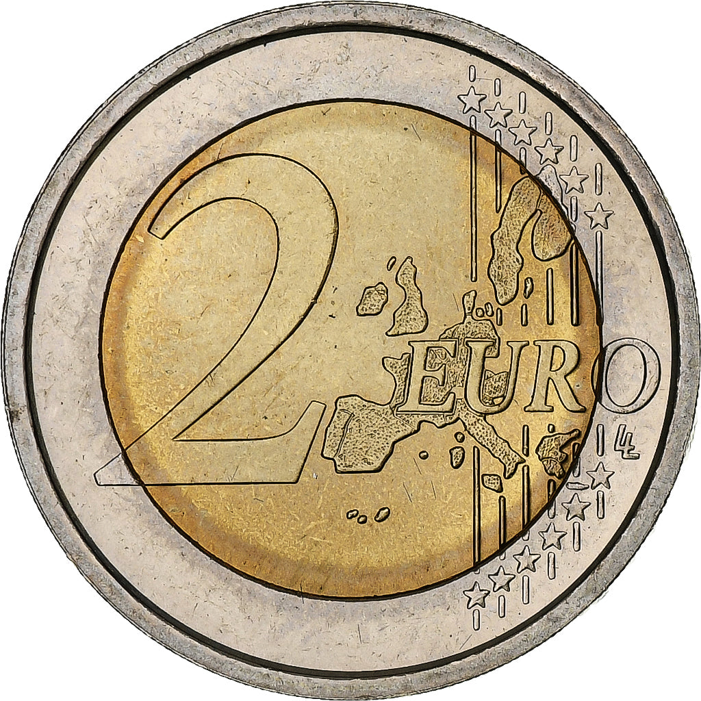 Vatican, Jean-Paul II, 2 Euro, 2002, Rome, Bi-Metallic, MS(63), KM:348